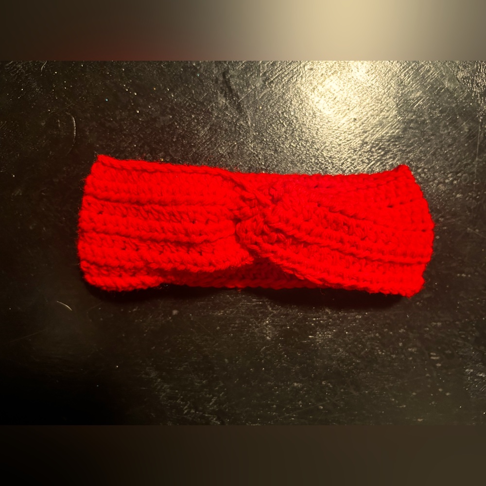 Red headband